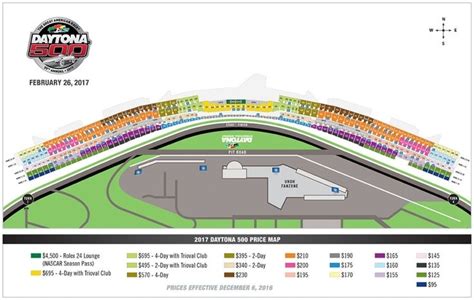 Daytona 500 Seating Chart