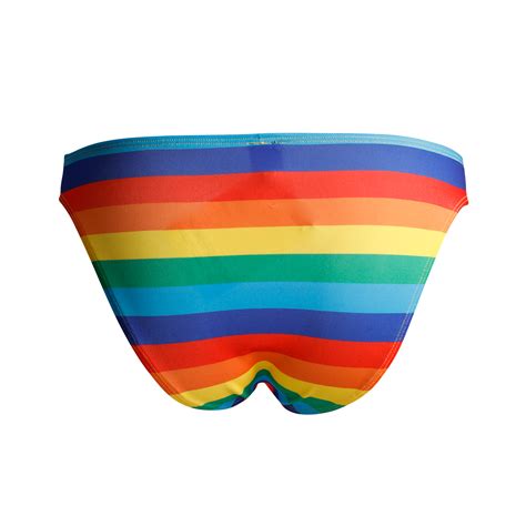 C M Low Rise Bikini Brief Rainbow S Special Edition S