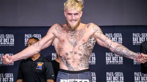 IT S OFFICIAL Jake Paul OFFICIAL WEIGH IN Vs Anderson Silva