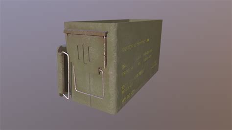 Ammunition Box 3d Model By Bentidball C29de16 Sketchfab