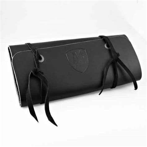 Leather Sheath For Throwing Knives Black Drakkaria Accessories For