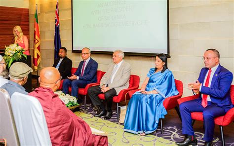 President Meets Sri Lankan Diaspora In Australia Outlines Plans For