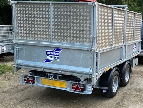 Brand New Ifor Williams Tt Electric Tipping Trailer Ft X Ft