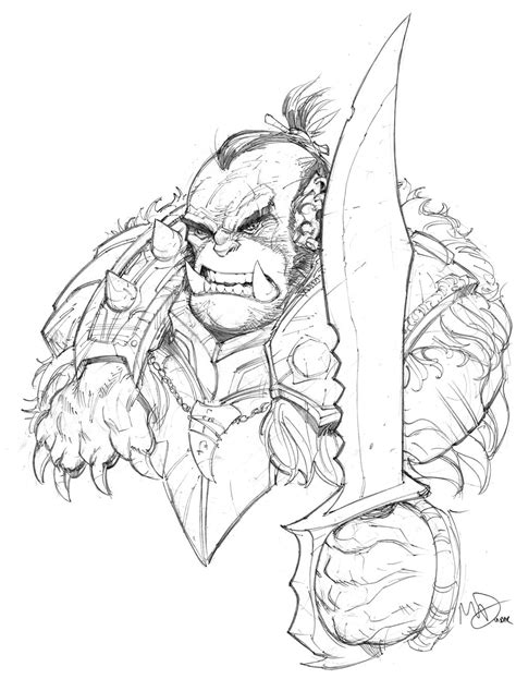 Раскраска Варкрафт: 105+ раскрасок для распечатки бесплатно