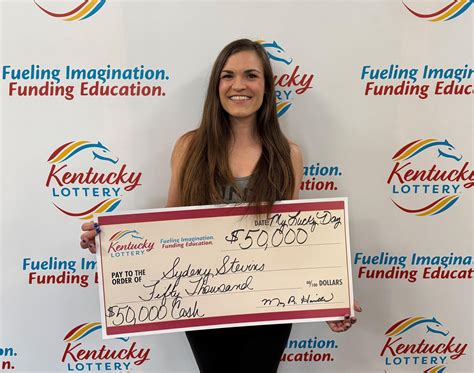 WKYT - A Kentucky woman is $50,000 richer after a $30 scratch-off