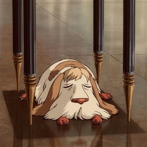 A Cartoon Character Laying On The Ground With His Head Under Some Poles