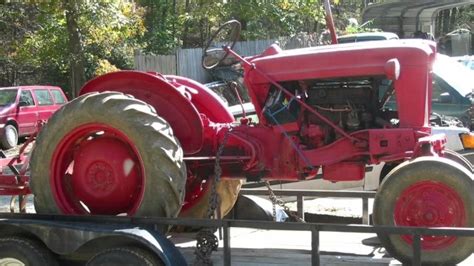 1958 Ford 541 Offset Workmaster Tractor Restoration Youtube