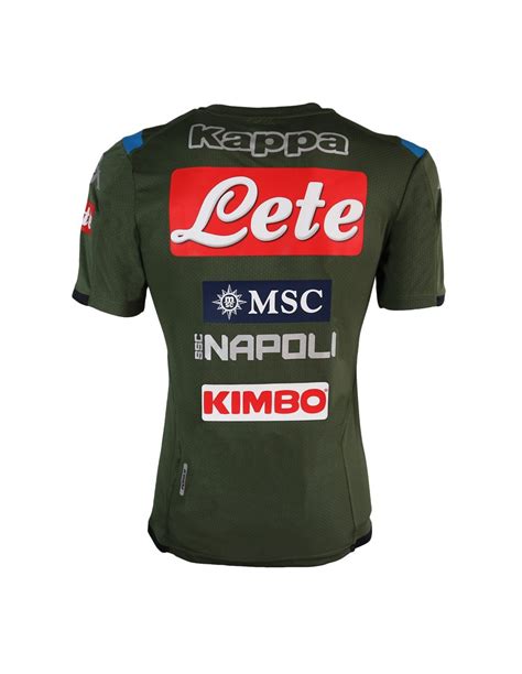 T Shirt Allenamento Verde Ssc Napoli