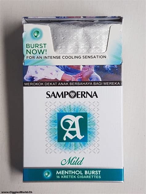 Sampoerna A Mild Menthol Burst