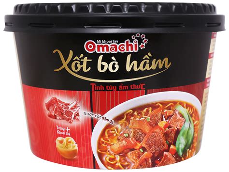 Mì khoai tây Omachi xốt bò hầm tô 93g nơi bán chính hãng giá rẻ nhất