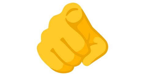 🫵 Dedo índice Apuntándote A Ti Emoji