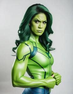 She Hulk Cosplay Face Swap ID 3213628