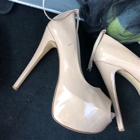 Shoes Nude Steve Madden Platform Pumps With Ankle Strap Poshmark