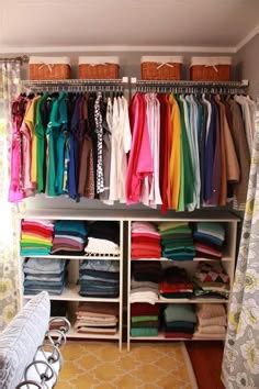 Ideia De Guarda Roupa Improvisado - 37 melhor ideia de Guarda roupas improvisado | armários abertos, idéias ...