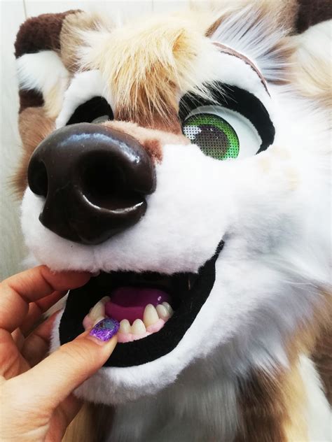 Fennec fox full fursuit - Angel Tigress Fursuit Studio