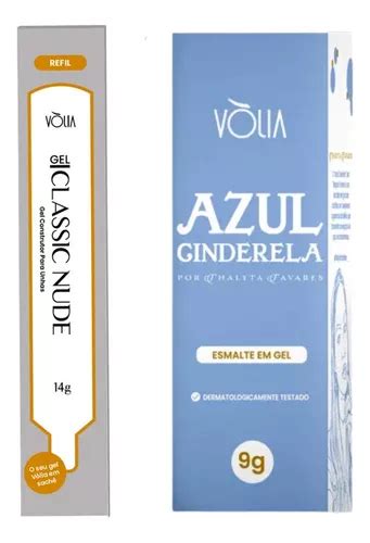 Kit Vólia Gel Classic Nude Esmalte Em Gel Cores A Escolher MercadoLivre