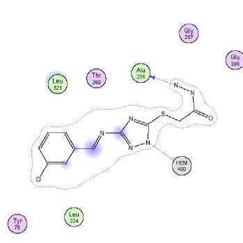 Binding Mode For Compounds A B Docked And Minimized In The Ea