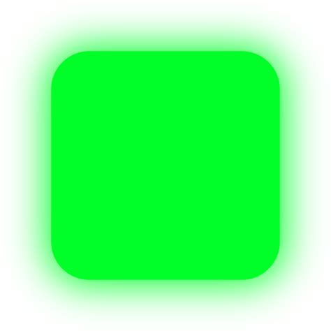 Neon Green Square Banner Neon Square 10976699 Png