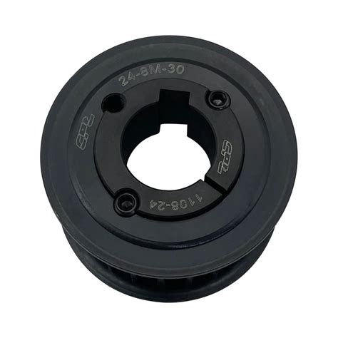 CPT HTD 8M 24 Tooth Steel Synchronous Pulley For Timing Belt 30mm Wide