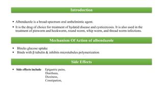 Albendazole Tablet | PPT