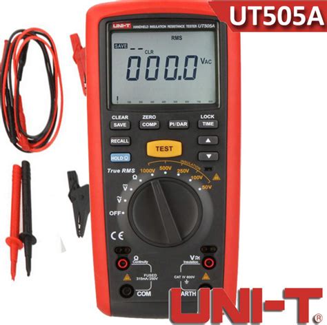 Uni-T UT505A Ψηφιακός Μετρητής Μόνωσης | Skroutz.gr