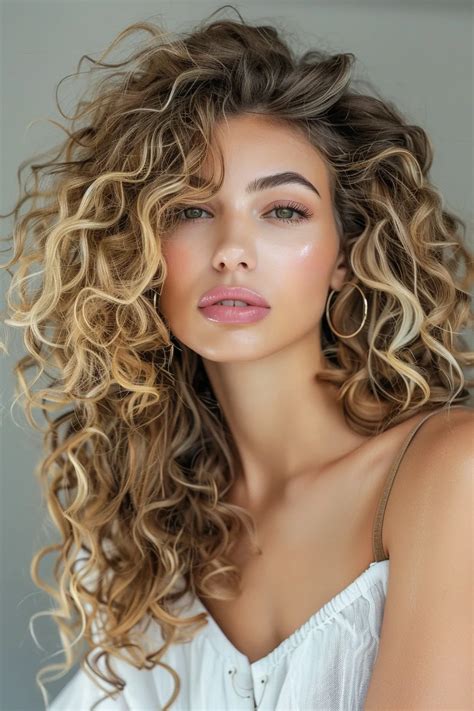 Natural Curly Hair Blonde Balayage Hairstyles For The Most Beautiful Curls