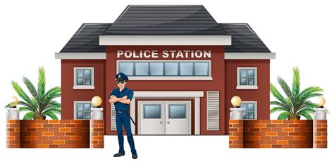 Police Station Vector Art, Icons, and Graphics for Free Download