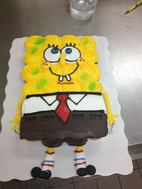 Coolest Spongebob Squarepants Cupcake Cake Artofit