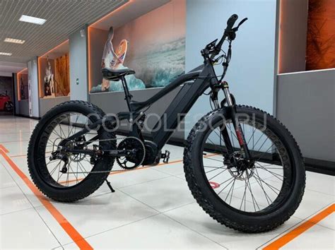Электровелосипед с центральным мотором двухподвес фэтбайк Eco Drive V12 ...