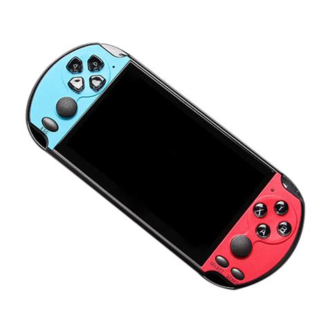 X7 PLUS เกมคอนโซลกล้องพกพา MP5 HD ภาพยนตร์คู่โยก 8 กรัมวิดีโอเด็กเพลงจอ ...