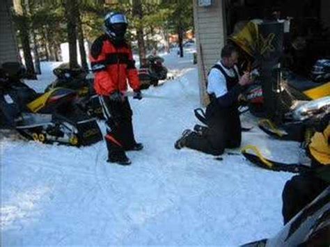 Naked Snowmobiler YouTube
