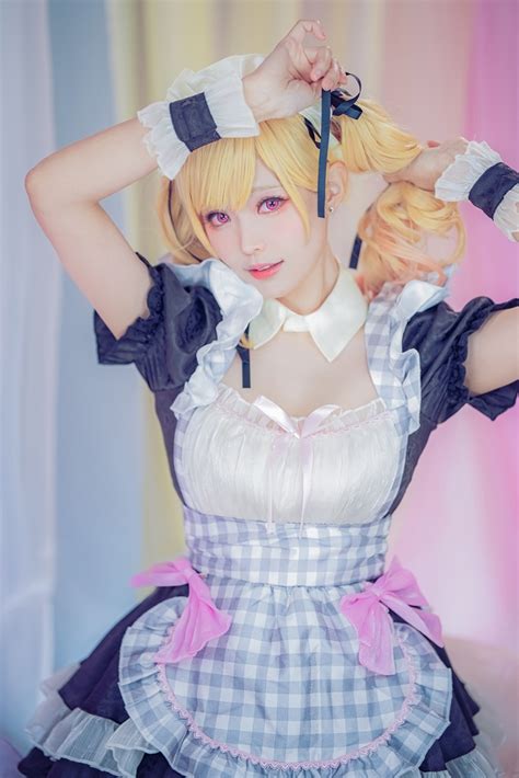 Ely Marin Kitagawa Maid Nude NudeCosplayGirls