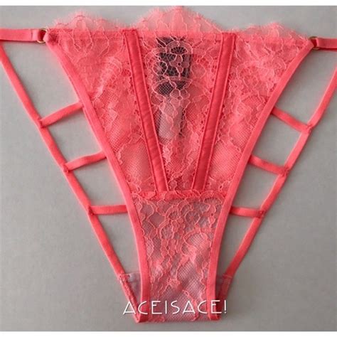 Victoria S Secret Intimates Sleepwear Nwtvery Sexy Low Rise String Bikini Pantiespeach