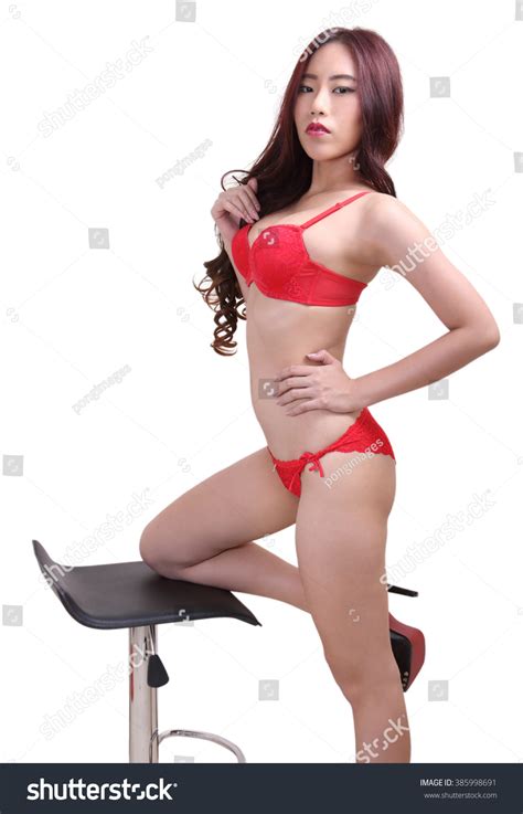 Image Asian Woman Sexy Red Bikini Stock Photo 385998691 Shutterstock