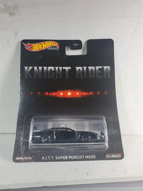 Hot Wheels Knight Rider K I T T Super Pursuit Mode V Hicule Eur