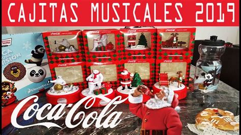 Colección cajas musicales coca cola 2019 YouTube