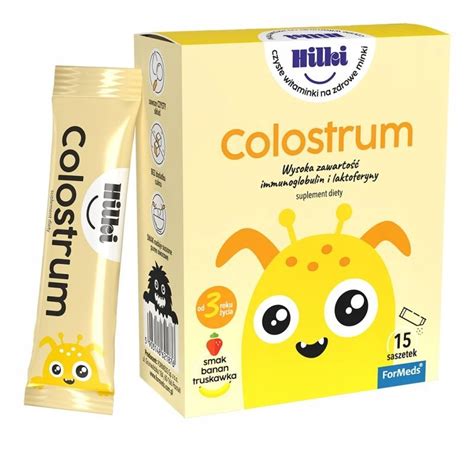 Hilki Colostrum Dla Dzieci Siara Mleko Krowie 15 Szt Sklep EMPIK