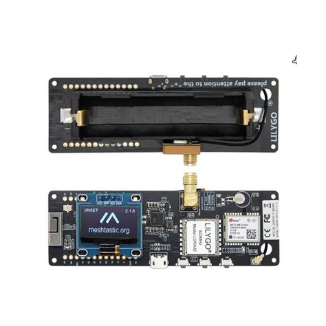 Lilygo T Beam Meshtastic Esp32 Lora 433mhz