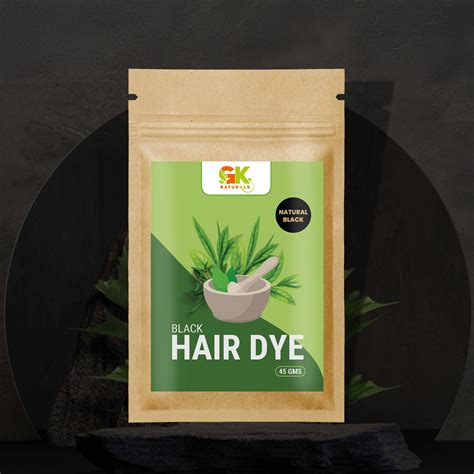 Natural Hair Dye Black – GK Naturals