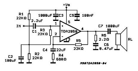 Hi Fi Amplifier Circuit Diagram