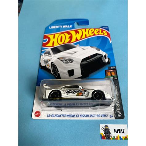 Hot Wheels Lbwk Nissan Gtr Gt Rr Ver R Silhouette Shopee Malaysia
