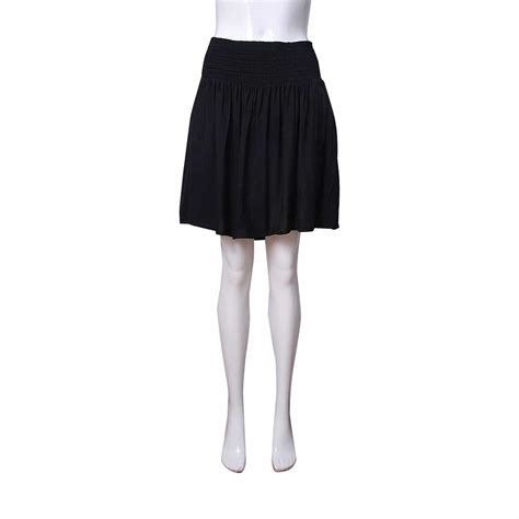 Gucci Silk Short Skirt Black Luxity