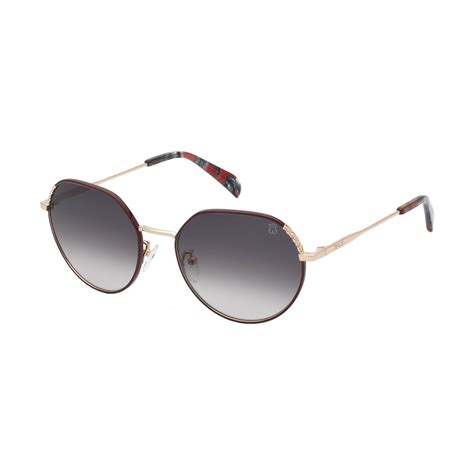 Tous STO454 02AM Shiny Copper Gold With Coloured Parts Sunglasses Woman