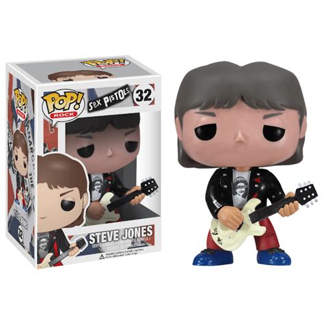 Funko Pop Rock Sex Pistols Steve Jones Original Colecionavel Mo A Do Pop Funko Pop Aqui