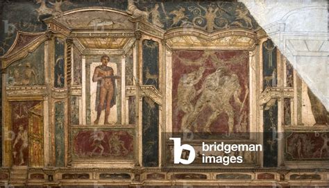 Image Of Roman Art Pompeii House Of Meleager Dionysus Drunk By