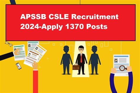 Apssb Csle Recruitment 2024 Apply 1370 Posts