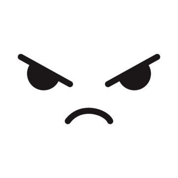 Angry Cartoon Facial Expressions Vector Angry Cartoon Get Angry PNG