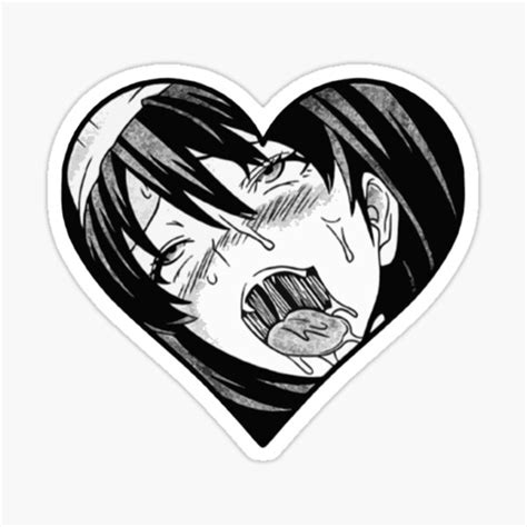Anime Hentai Girl Sticker For Sale By Holydusty Redbubble