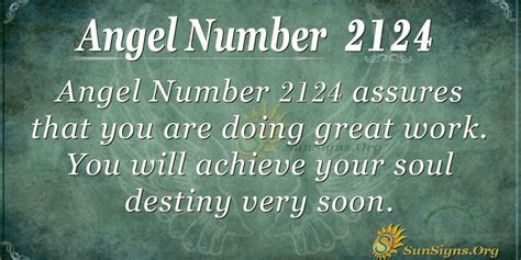 Angel Number 2124 Meaning Stay Optimistic To Succeed SunSigns Org