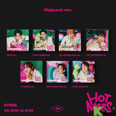 EVNNE Th Mini Album HOT MESS Digipack Ver Random KPOPMART